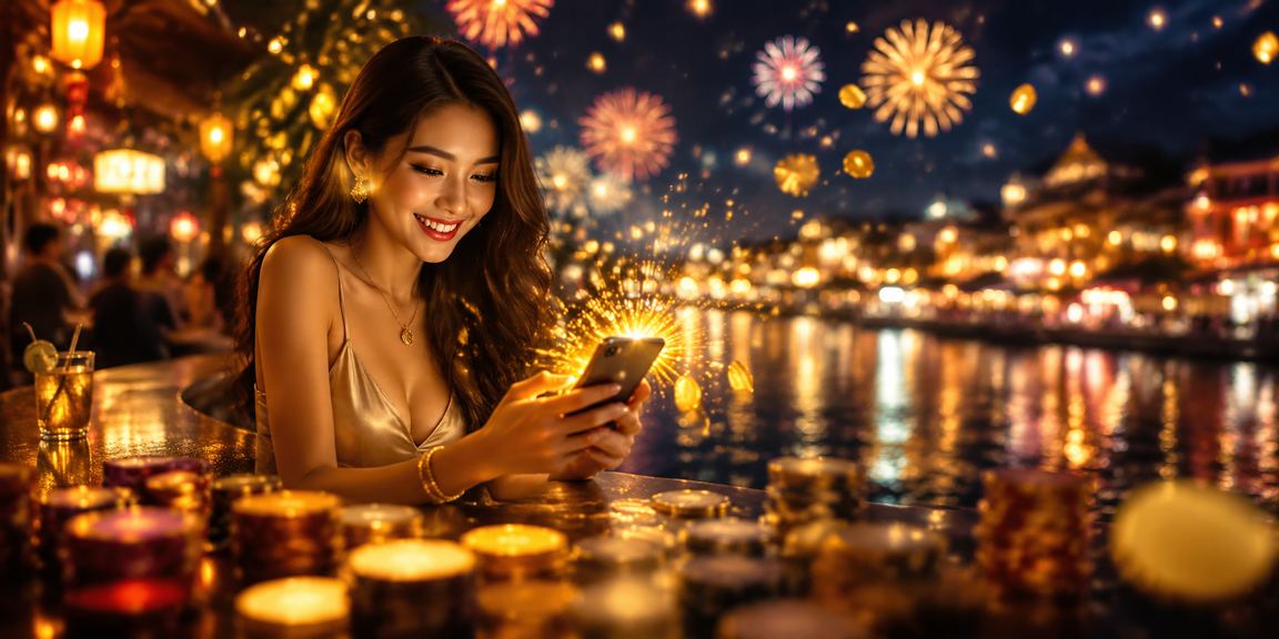 Người dùng Phú Quốc theo dõi kết quả kèo buổi tối tại chợ đêm